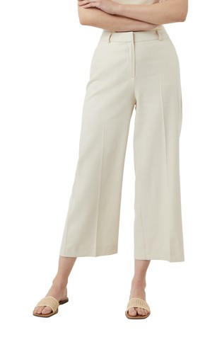 7/8 trousers in viscose blend