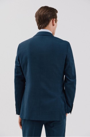 CORTEFIEL Slim fit blazer in wool blend Blue 2