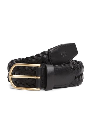 Woven Leather Belt