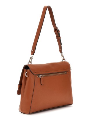 GUESS Silvye torbica za čez ramo Rjava - Brown 2