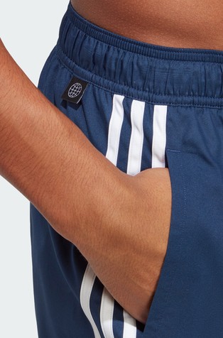 ADIDAS 3-Stripes CLX Swim Shorts Blue 4
