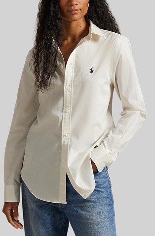 Classic fit srajca iz bombažnega platna