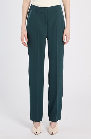 Art. 365 Straight-fit envers satin trousers