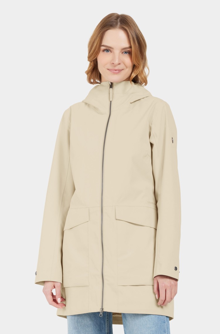 DIDRIKSONS Folka Short Waterproof jacket Clay Beige 