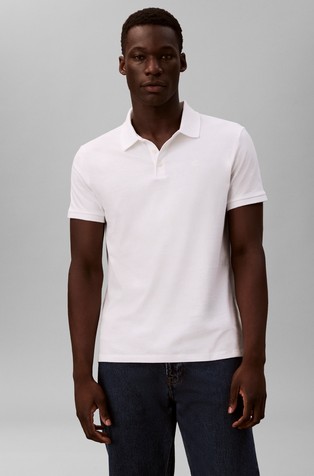 Monogram bombažna polo majica s kratkimi rokavi