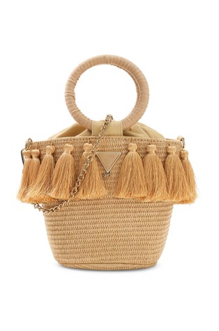 Mini bucket tobica iz umetne rafije