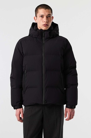 Hooded Down water-repellent Puffer Jacket