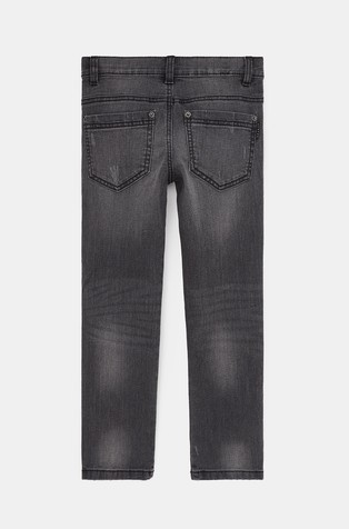 SISLEY Jeans hlače z raztrganinami Siva - Gray 2
