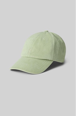 Mineral-dyed twill ball cap