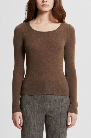 Pulover iz mešanice s kašmirjem