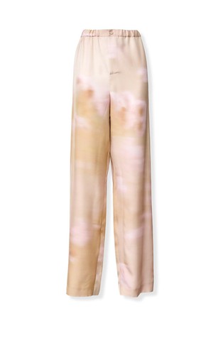 Svilene hlače z vzorcem