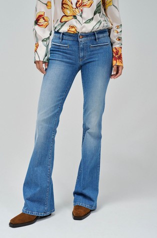 Wonder Push Up jeans flared leg