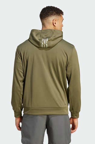 ADIDAS Train Essentials Seasonal Training jopa s kapuco Zelena - Green 2