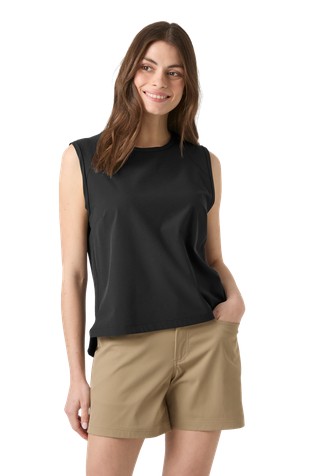 Thalia Tank Top With Back Opening