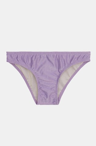 BENETTON Bikini with lurex and flounces Purple 4
