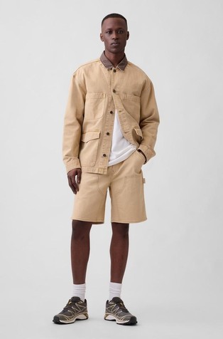 Moške relaxed fit denim kratke hlače