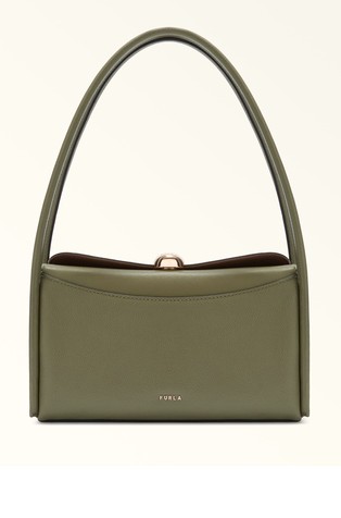 Usnjena torbica za čez ramo