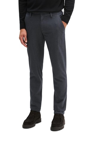 Chinos in stretchy organic cotton-viscose blend