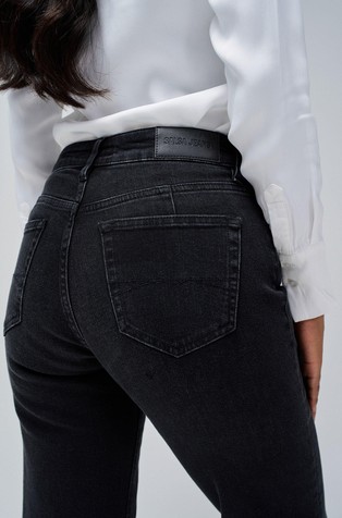 SALSA JEANS True ravne jeans hlače Črna - Black 5