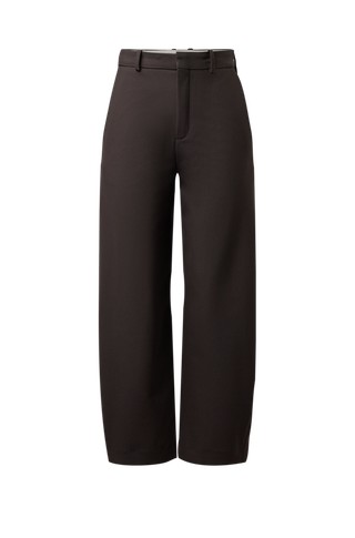 Relaxed fit trousers in viscose blend