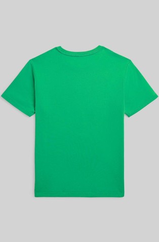 RALPH LAUREN Polo Bear bombažna majica Zelena - Bear Stem 2