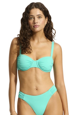 Seafolly Collective Ruched Underwire Bikini Top