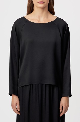 Batwing sleeve blouse