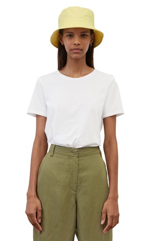 Regular fit majica s kratkimi rokavi iz organskega bombaža