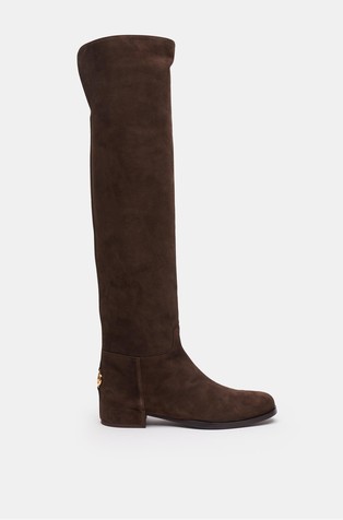 Visoki škornji iz semiša