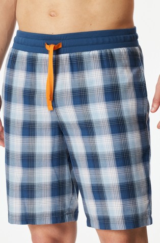 Mix & Relax - chequered bermuda pyjamas