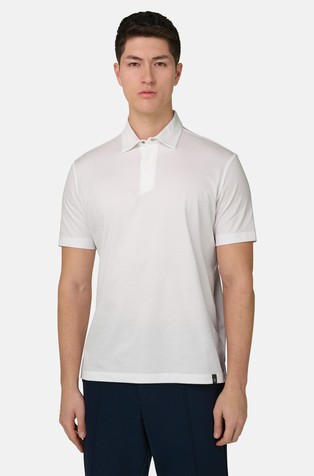 Polo majica iz visoko zmogljivega S.Cafè® pikéja