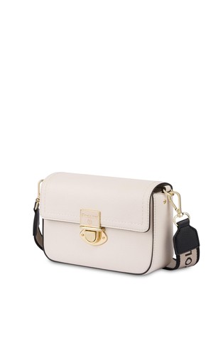 POLLINI Jane torbica za čez ramo Bela - Ivory 2