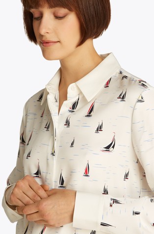TOMMY HILFIGER Regular fit viskozna srajca Bež - Light Beige 4