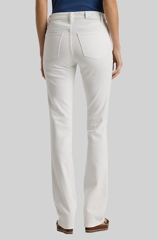 RALPH LAUREN Skinny fit High-Rise Boot Jean White 3