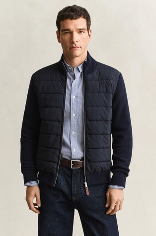 Hybrid Zip Cardigan