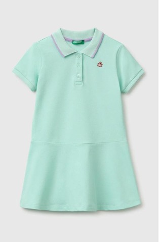 Polo obleka s kratkimi rokavi
