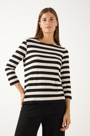 Striped 3/4 shirt
