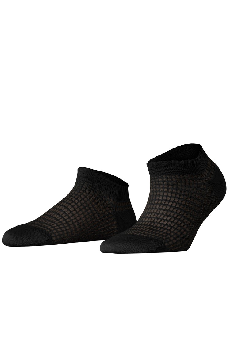 FALKE Grassbraid Women Sneaker Socks Black 
