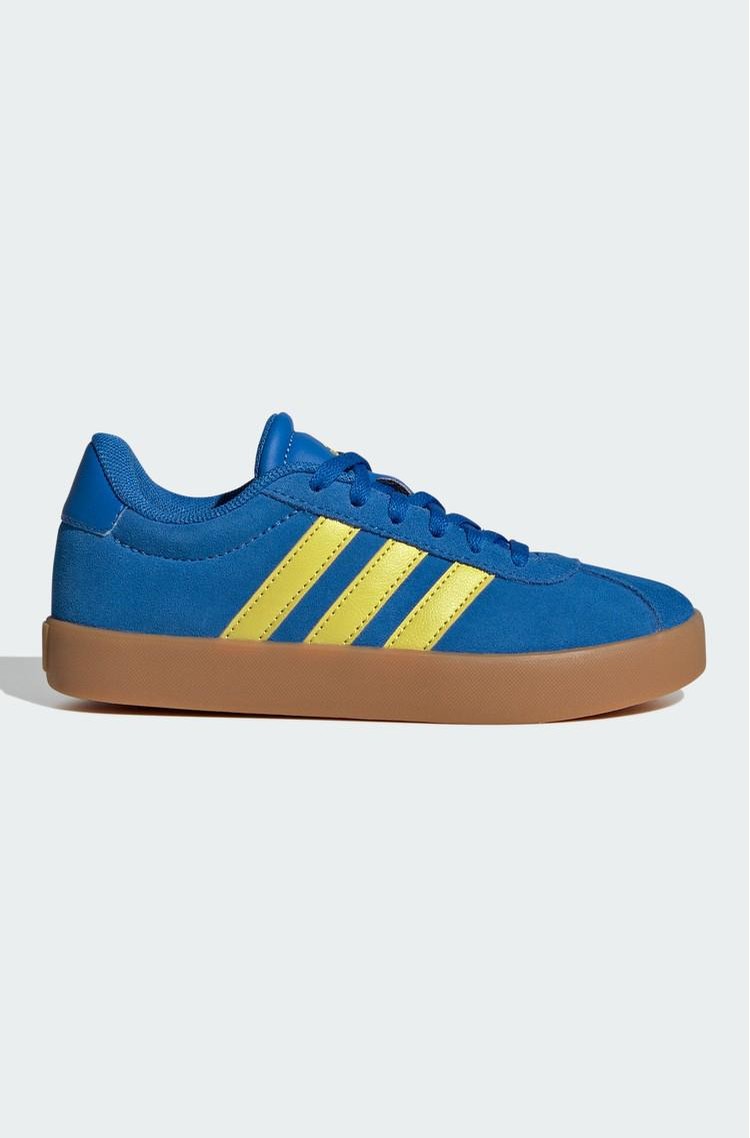 ADIDAS VL Court 3.0 superge iz semiša Modra - Bright Royal / Pure Sulfur / Gum 