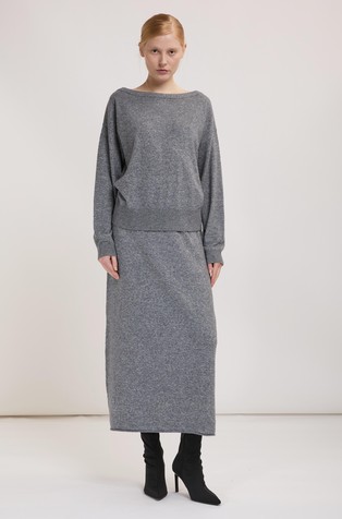 Loose knit sweater