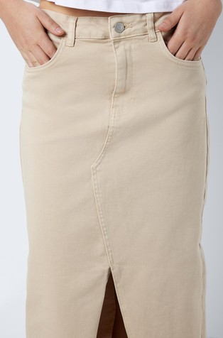 NOISY MAY NMKELLY dolgo denim krilo Bež - Beige 3