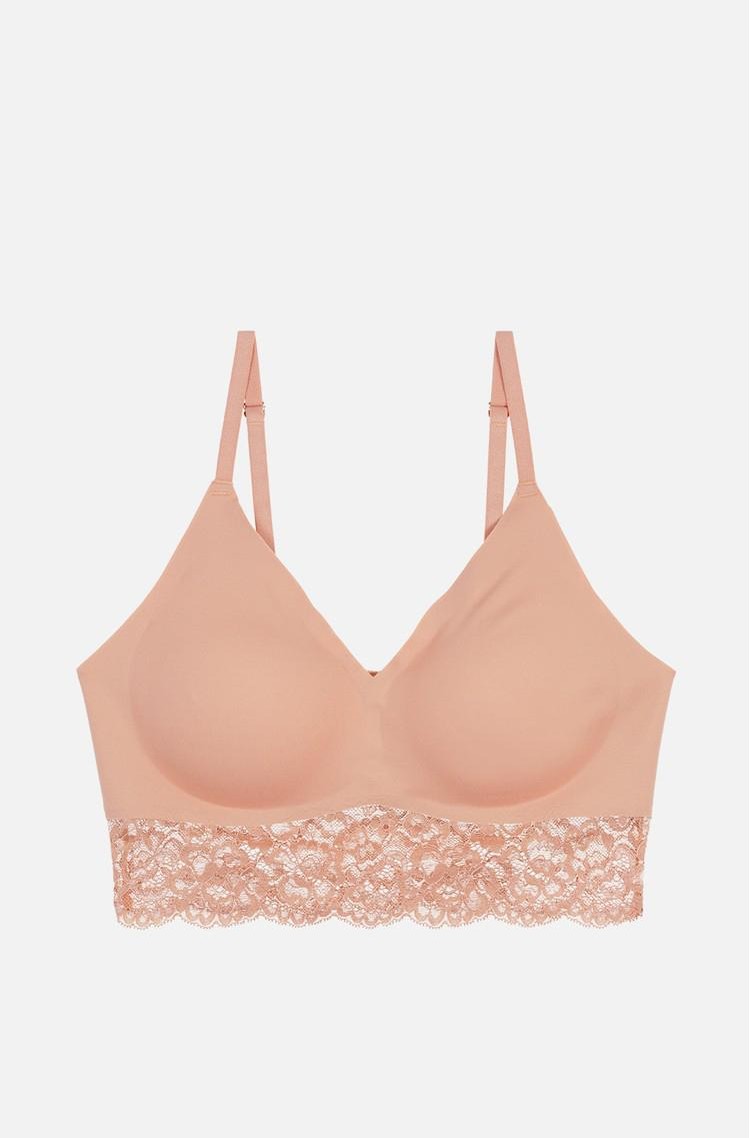 PALMERS Ultra Smooth Lace Top Beige 
