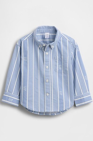 Gap logo črtasta srajca za malčke