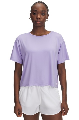 Motion cropped majica s kratkimi rokavi