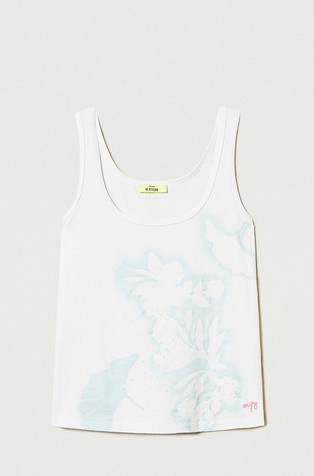 Actitude x MYFO vest top with print