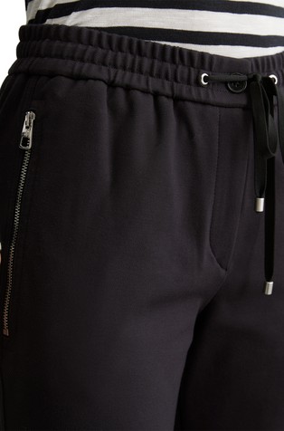 MARC O'POLO Travelpants wide made from viscose-blend jersey twill Deep Night Blue 3