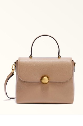 Small Top Handle Leather Bag