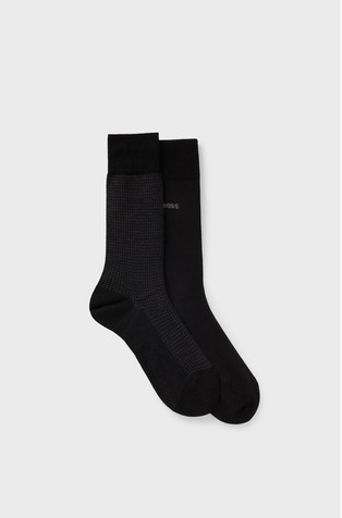 Two-pack of socks in a cotton blend