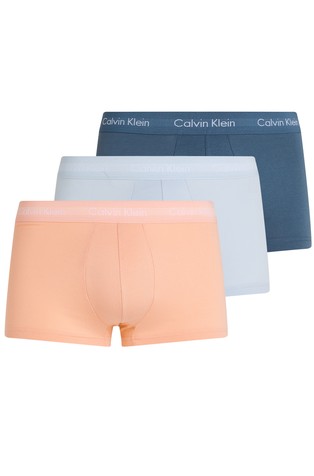 Paket 3 boksaric z nizkim pasom - Cotton stretch