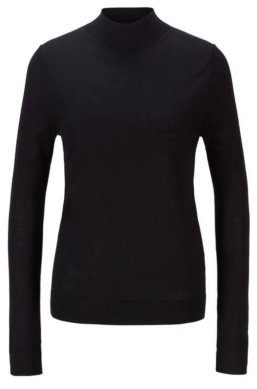 hugo boss mock neck sweater